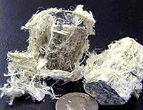 Figure 1. Photo of serpentine asbestos