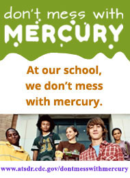 en nuestra escuela, nosotros no jugamos con mercurio