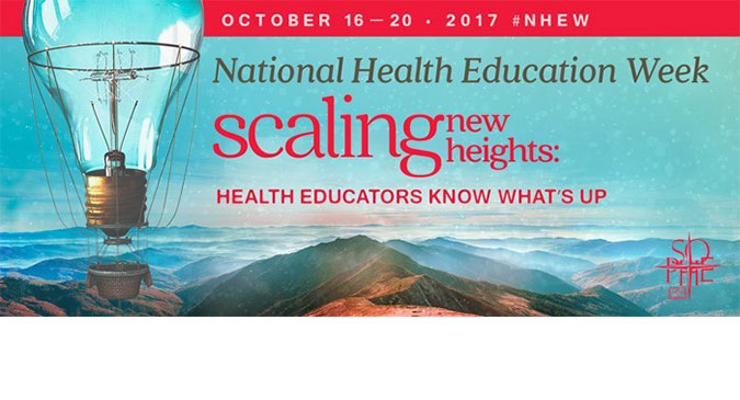 National Health Education Week 2017