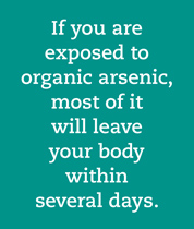 arsenic and the body