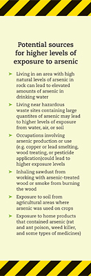 exposure to arsenic