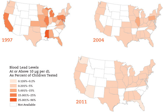 Childhood Lead Poisoning Data, Statistics, and Surveillance