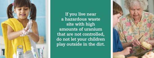 reducing the risk of exposure to uranium
