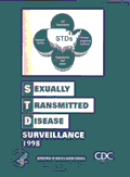 image of cover of STD Surveillance, 1998