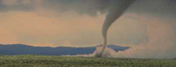 Foto de un tornado