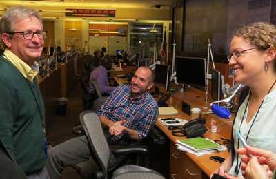 	Morgan Hennessey works with a team of epidemiologists in the Emergency Operations Center at CDCs Atlanta headquarters.
