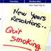 New Years resolution: Quit Smoking