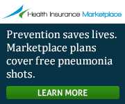 Health Insurance Marketplace - Prevention saves lives. Marketplace plans cover free pneumonia shots. Learn more.