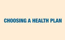 Choose a Health plan