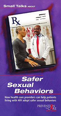 	PIC Small Talks About: Safer Sexual Behaviors – Provider Brochure thumbnail