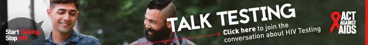 	Start Talking. Stop HIV. Talk PrEP Click here to join the conversation about HIV Testing. Act Against AIDS. Instagram/Act Against AIDS, Facebook/StartTalkingHIV, Twitter @TalkHIV