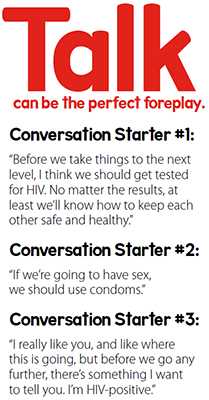 	Start Talking. Stop HIV. safer sex cheat sheet