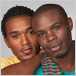 Let's Stop HIV Together. Two African American men