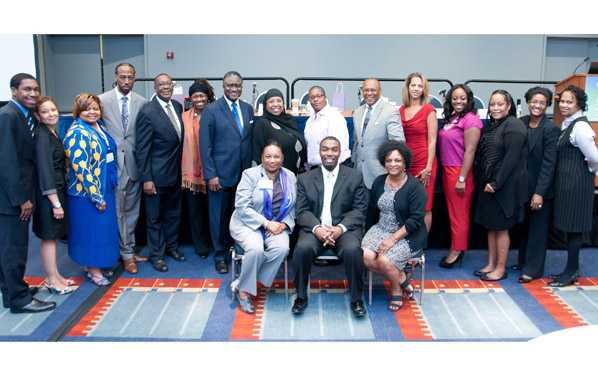 AAALI Co-Chairs and panelists at the 2012 CBCF ALC