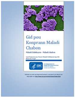 Thumbnail image of cover for ‘Guide to Understanding Anthrax’ in Haitian: Gid pou Konprann Maladi Chabon