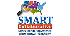 Image of the SMART logo. SMART Collaborative. States Monitoring Assisted Reproductive Technology