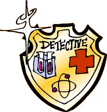 Image of a detective badge