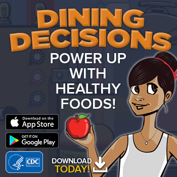 BAM Dining Decisions Mobile App badge