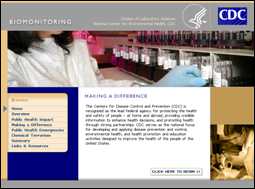 Click to view the Biomonitoring: Making a Difference Presentation