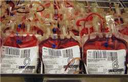 Blood bank donations