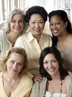 Photo of five women