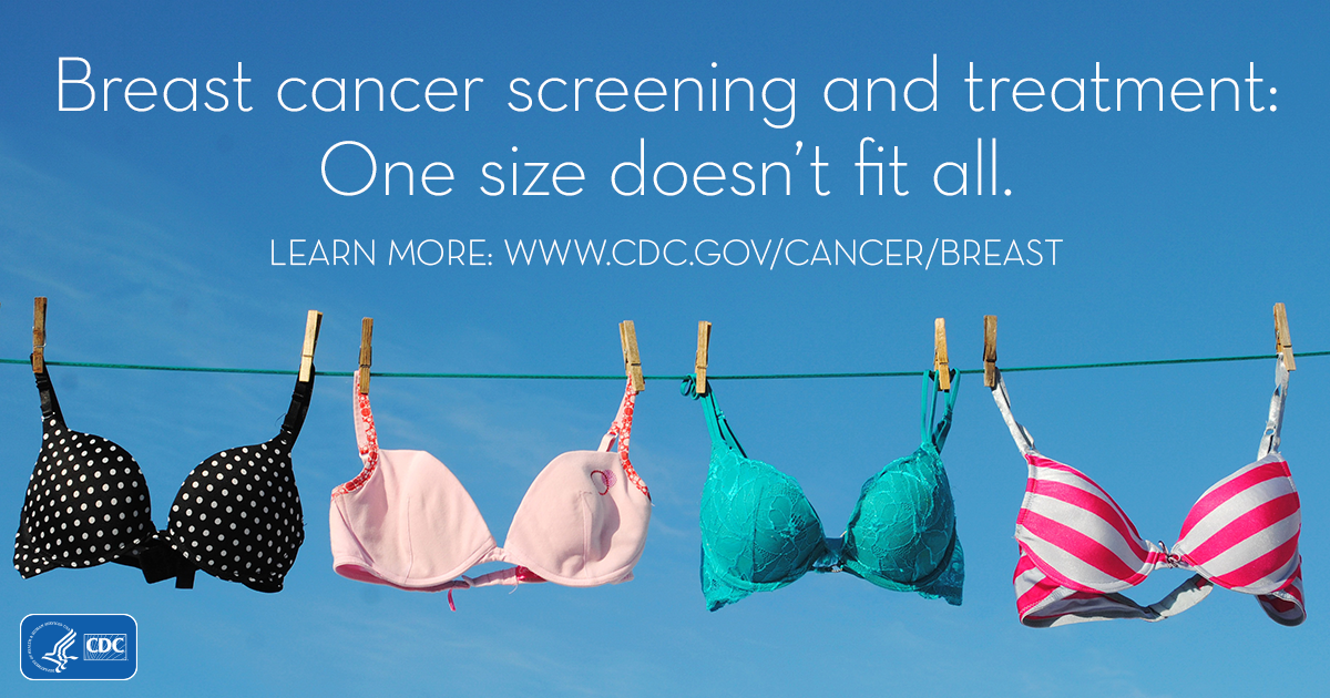 Breast cancer screening and treatment: One size doesn't fit all.