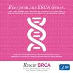 Everyone has b r c a genes, but some people have mutations (changes) in these genes which increase their risk for breast and ovarian cancer. Find out your family history of breast and ovarian cancer, then talk to your doctor about your own risks for these diseases. Visit w w w dot c d c dot gov slash cancer slash breast slash young underscore women, follow @ c d c underscore cancer on Twitter, or call 1 800 c d c info for more information.