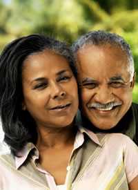 Photo of a middle-aged African-American couple