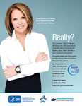 Really? Poster featuring Katie Couric