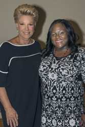 Featured speaker Joan Lunden and Carolyn Headley, CDC