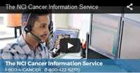 Video about NCI's Cancer Information Service