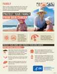 Protect Your Family and Yourself from Skin Cancer fact sheet