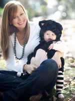 Photo of Jill Glidewell and her baby