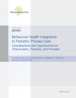 Behavioral Health Integration in Pediatric Primary Care Thumbnail