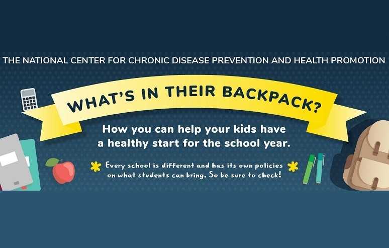 What's In Their Backpack? How you can help your kids have a healthy start for the school year. Every school is different and has its own policies on what students can bring. So be sure to check!
