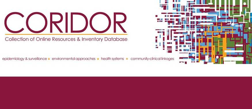 CORIDOR: Collection of Online Resources & Inventory Database
