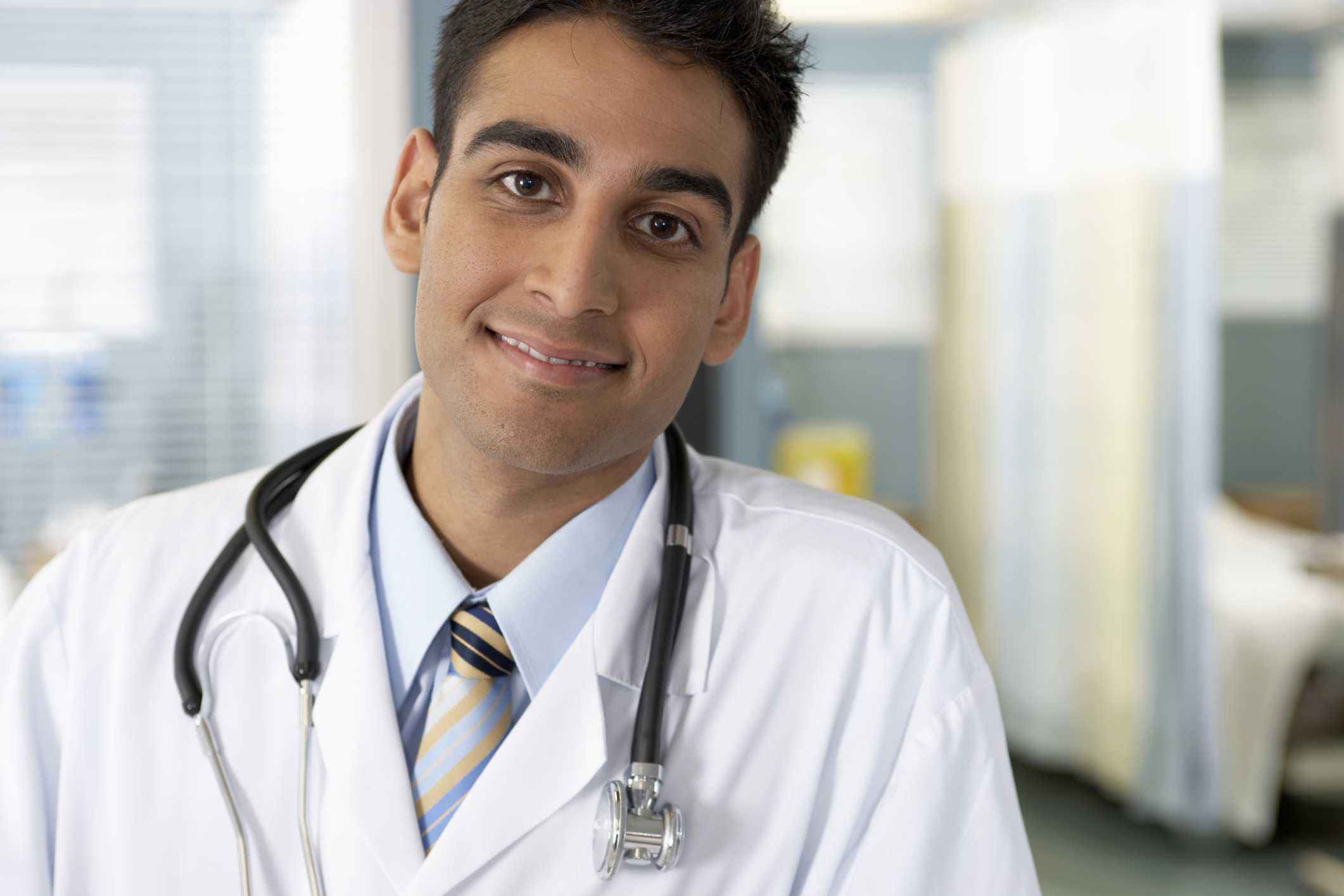 Picture of a male doctor