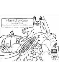 Image of Plate Full of Color Coloring Book