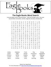 Image of word search and answer keys