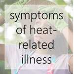 symptoms of heat elated illness