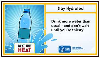 share our tips - beat the heat
