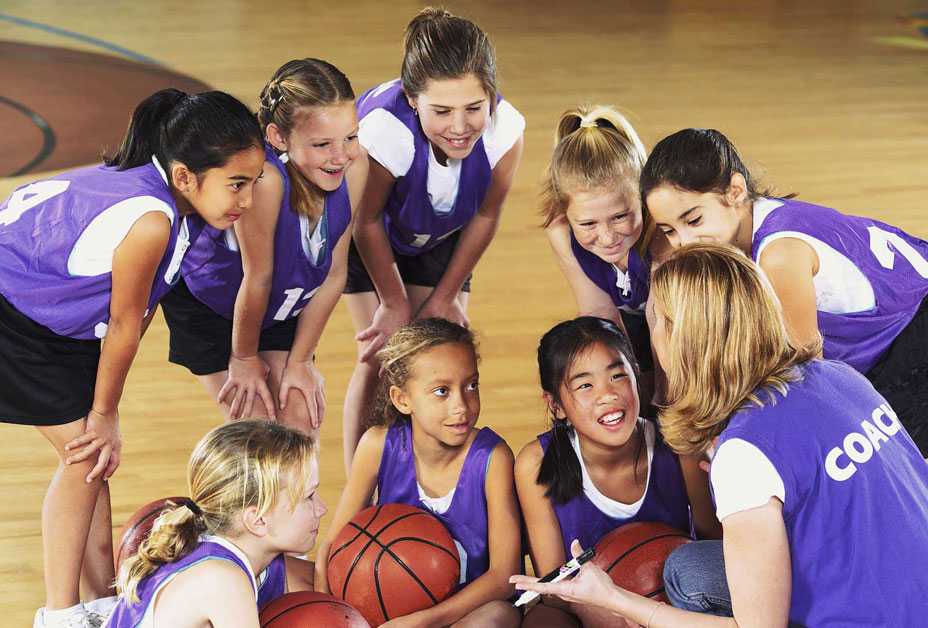 Girls basketball team