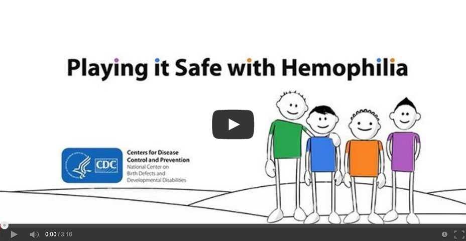Screenshot of Playing it Safe With Hemophilia