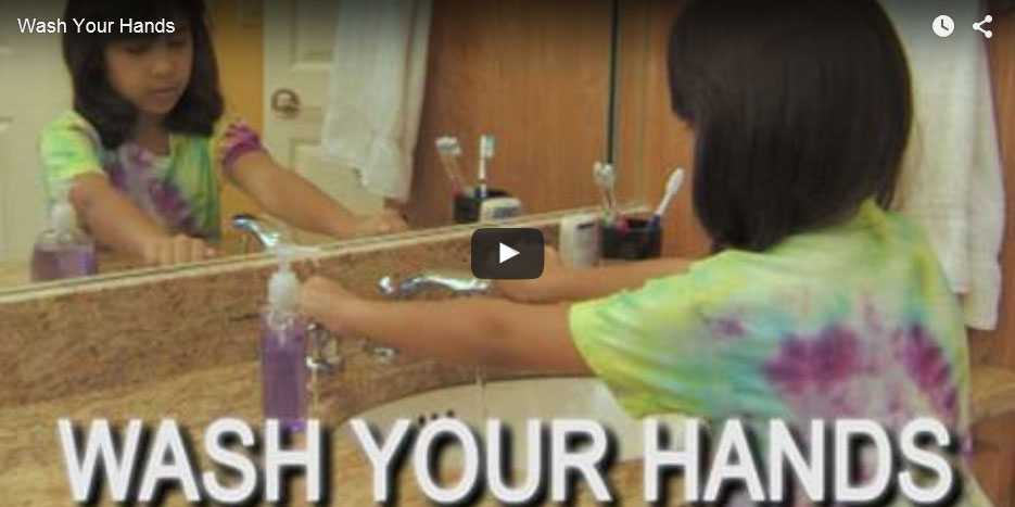 Wash Your Hands video