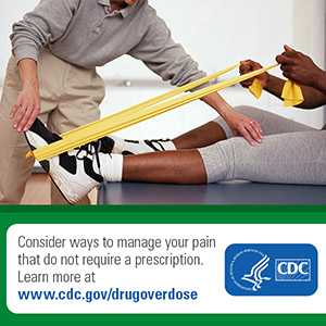 Consider ways to manage your pain that do not require a prescription. Learn more: www.cdc.gov/drugoverdose