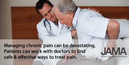 Managing chronic pain can be devastating. Patients can work with doctors to find safe & effective ways to treat pain. JAMA