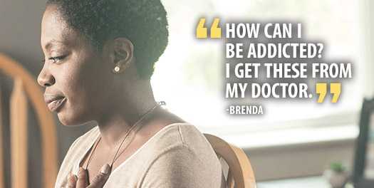 How can I be addicted? I get these from my doctor? - Brenda