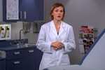 Katherine standing in doctor's office - Get Smart About Antibiotics: For Healthcare Professionals 