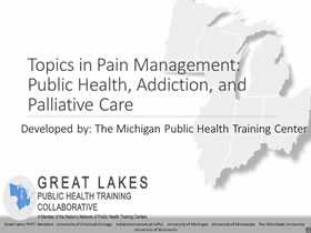 Topics in Pain Management: Public Health, Addiction, and Palliative Care