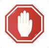 stop sign with hand